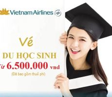 VIETNAM AIRLINES - VÉ ƯU ĐÃI DÀNH CHO DU HỌC SINH