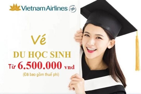 VIETNAM AIRLINES - VÉ ƯU ĐÃI DU HỌC SINH